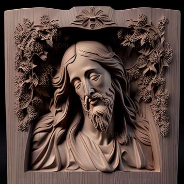 3D model st jesus (STL)